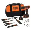 Trapano a pistola Black & Decker BDCDD12-QW, senza chiave, 1.5 Ah