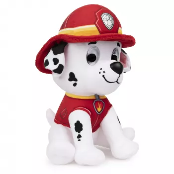 PAW Patrol GUND Marshall ufficiale in uniforme da pompiere firmata peluche, peluche per bambini da 1 anno, 15 cm