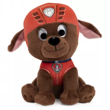 PAW Patrol GUND Peluche ufficiale Zuma in uniforme da soccorso acquatico, peluche per bambini da 1 anno, 6