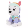PAW Patrol GUND Peluche ufficiale Everest in uniforme da soccorso sulla neve, peluche per bambini da 1 anno, 15 cm