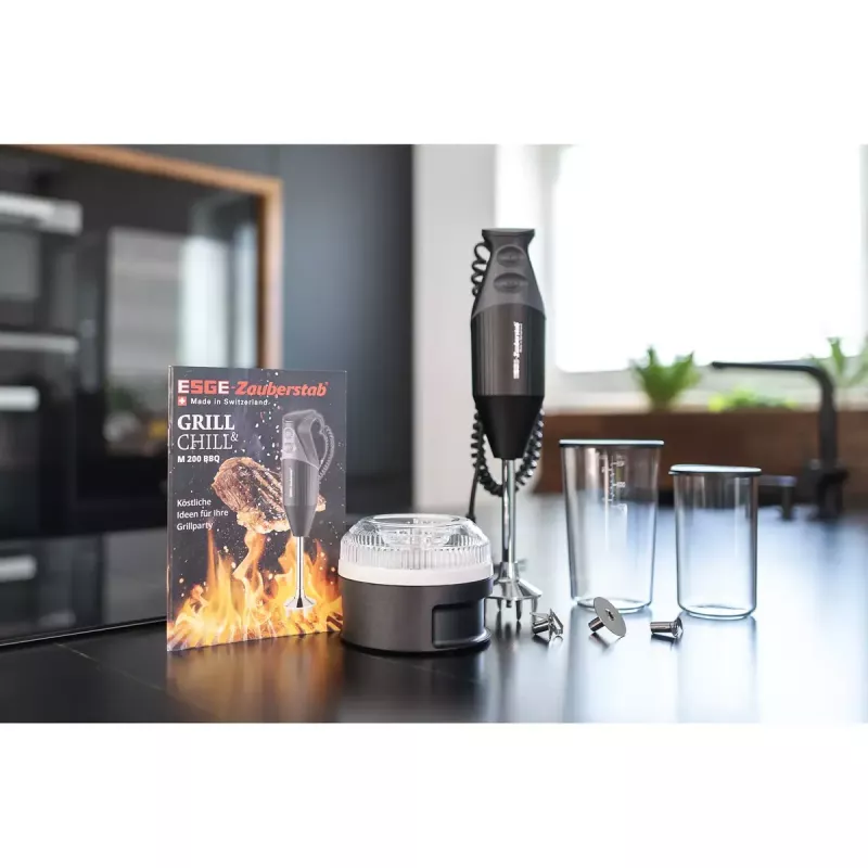 ESGE M 200 BBQ 10 L Frullatore a immersione 200 W nero, cromo