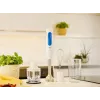 Frullatore a mano Braun Household MultiQuick 3 MQ30202M, 900 W, bianco/blu, con tritatutto e frusta