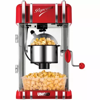 Unold 48535 Macchina per popcorn rossa, argento 300 W