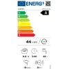 Gorenje WPNA94A1TS lavatrice a carica frontale 9 kg, 1400 giri/min, ConnectLife Wi-Fi, bianco/nero