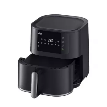 Friggitrice ad aria Braun Household MultiFry 5 HF5030 — 1700 W, cesto 6,0 l, nero/argento