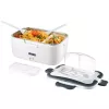Unold 58850 lunch box elettrico da 1,5 l, contenitore in acciaio inox, bianco