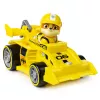 PAW Patrol , Ready, Race, Rescue Veicolo Rubble’s Race & Go Deluxe con suoni, per bambini da 3 anni