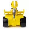 PAW Patrol , Ready, Race, Rescue Veicolo Rubble’s Race & Go Deluxe con suoni, per bambini da 3 anni