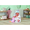 BABY born set asciugamano con cappuccio set bagno per bambole