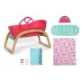 Culla per bambole zapf creation BABY born 3-in-1 Pinplay — mobili per bambole, culla/letto/traportino convertibile
