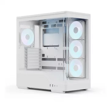 Case per PC AEROCOOL case Midi P500A bianco — case Midi-Tower ATX, finitura bianca