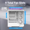 Case per PC AEROCOOL case Midi P500A bianco — case Midi-Tower ATX, finitura bianca