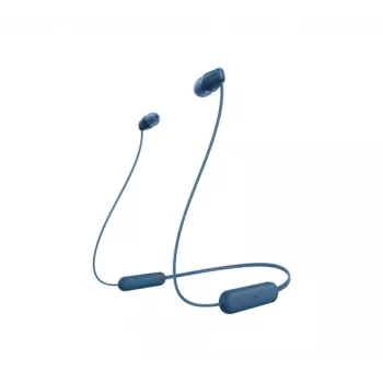 Sony WI-C100 cuffie wireless in-ear chiamate/musica Bluetooth blu