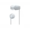 Sony WI-C100 cuffie wireless in-ear chiamate/musica Bluetooth bianco