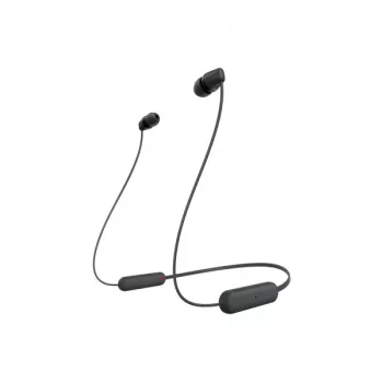Sony WI-C100 cuffie wireless in-ear chiamate/musica Bluetooth nero