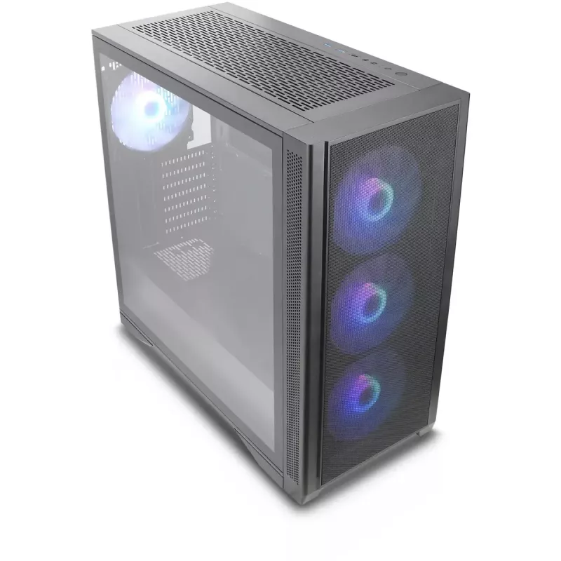Case tower Silentware Air 1000, nero, parete laterale in vetro temperato