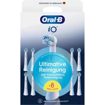 Testina spazzolino Oral-B 8 pezzi bianco