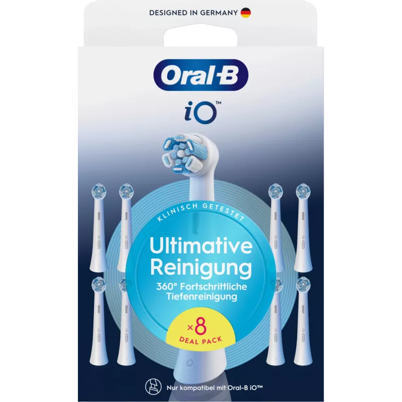 Testina spazzolino Oral-B 8 pezzi bianco