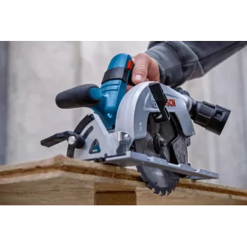 Bosch GKS 18V-57-2 L PROFESSIONAL 16,5 cm nero, blu, argento 5000 giri/min