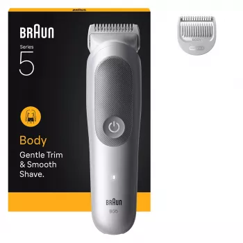 Rifinitore per peli del corpo BRAUN BG 5500 244787 — rifinitore per peli del corpo impermeabile ricaricabile
