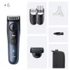 Braun BeardTrimmer 7 BT7520 batteria 40 2 cm bagnato e asciutto nero, blu