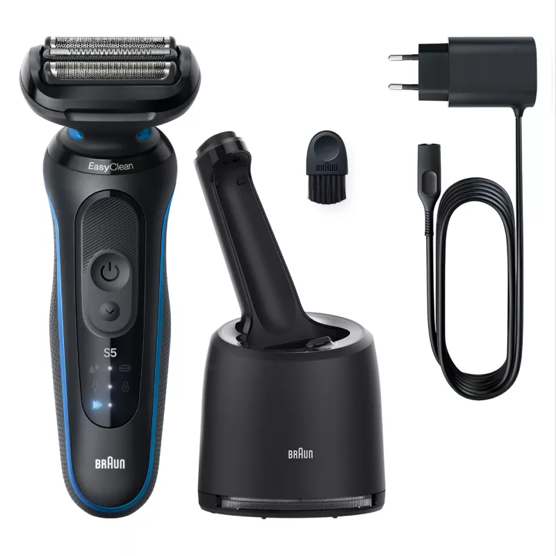 Braun Series 5 52-B7000cc rasoio a lamina rifinitore nero batteria agli ioni di litio
