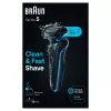 Braun Series 5 52-B7000cc rasoio a lamina rifinitore nero batteria agli ioni di litio