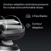 Rasoio elettrico BRAUN Series 6 62-B1200S bagnato e asciutto con rifinitore per barba integrato