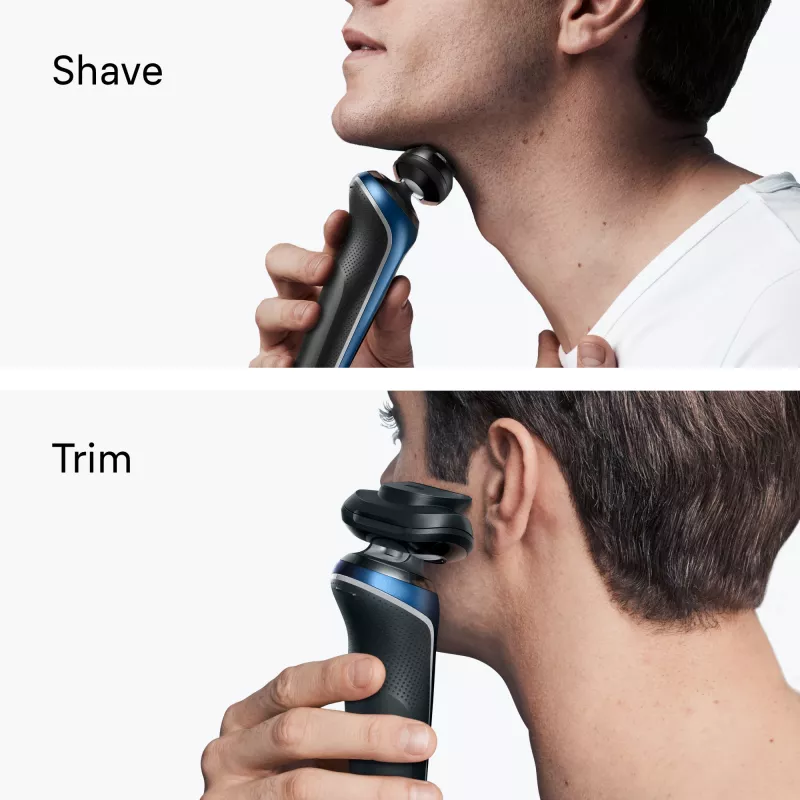 Rasoio elettrico BRAUN Series 6 62-B1200S bagnato e asciutto con rifinitore per barba integrato