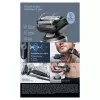 Braun Series 6 62-S7650cc argento - rasoio a lamina con batteria Li-Ion