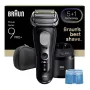 Rasoio a lamina Braun Series 9 Pro+ 9660CC nero argento acciaio inox