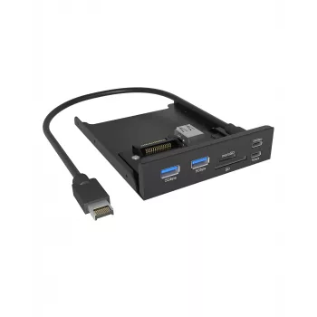Pannello frontale Icybox 61169 per vano unità da 3,5 pollici — pannello frontale, modello 61169
