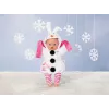 BABY born costume pupazzo di neve 43 cm costume per bambola