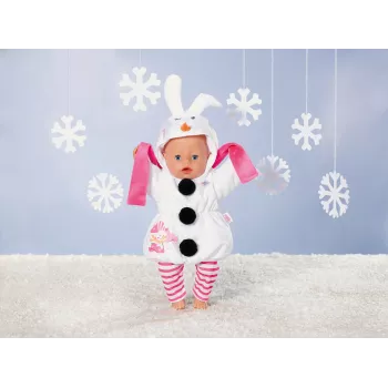 BABY born costume pupazzo di neve 43 cm costume per bambola