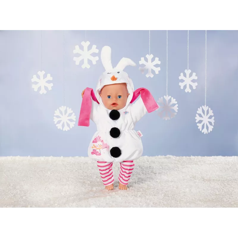 BABY born costume pupazzo di neve 43 cm costume per bambola