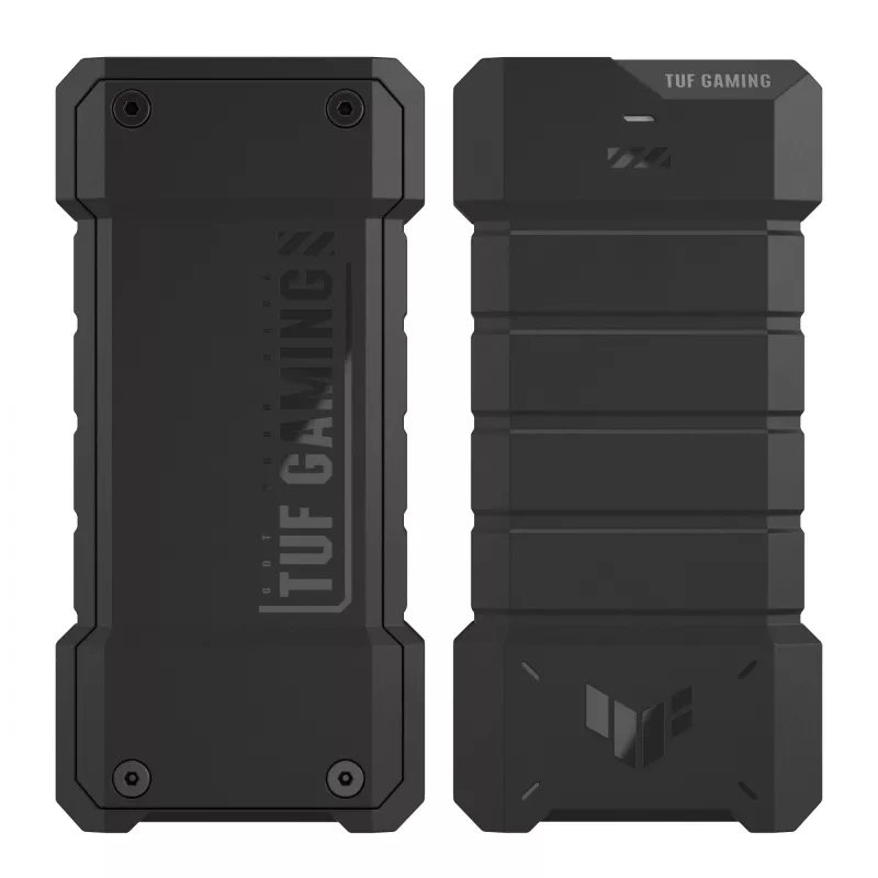 SSD esterno ASUS TUF Gaming AS2000 PLUS 2 TB M.2 NVMe, USB 3.2 Gen 2x2 (20 Gbit/s), USB Type-C, IP68, alluminio/silicone