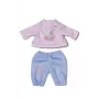 Tuta da jogging BABY born rosa 36 cm set di vestiti per bambola