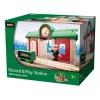 Stazione Record & Play per ferrovia modello di Ravensburger – BRIO, 3 pezzi, batteria AA, nero/verde/rosso