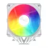 FSP MP7-WA dissipatore ad aria per CPU, 120 mm, 800–1800 giri/min, 32 dB, LGA1851/1700/1200, AM4/AM5, bianco