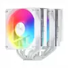 FSP MP7-WA dissipatore ad aria per CPU, 120 mm, 800–1800 giri/min, 32 dB, LGA1851/1700/1200, AM4/AM5, bianco
