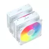 FSP MP7-WA dissipatore ad aria per CPU, 120 mm, 800–1800 giri/min, 32 dB, LGA1851/1700/1200, AM4/AM5, bianco