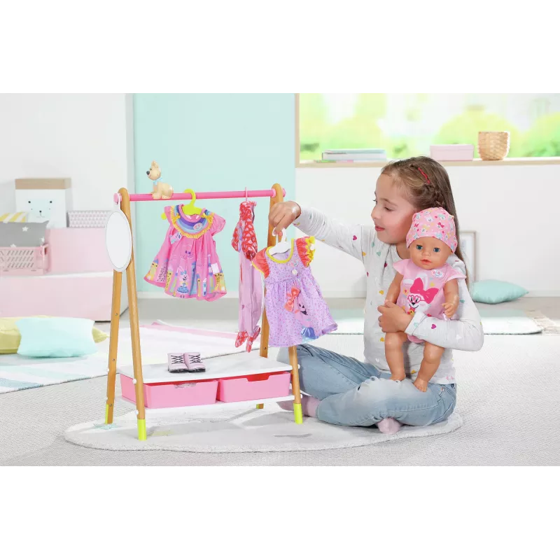 Accessorio per bambola BABY born 830000 armadio per vestiti delle bambole