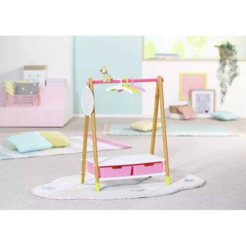 Accessorio per bambola BABY born 830000 armadio per vestiti delle bambole