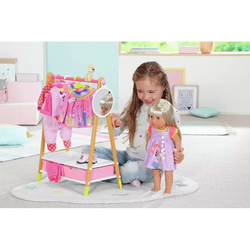 Accessorio per bambola BABY born 830000 armadio per vestiti delle bambole