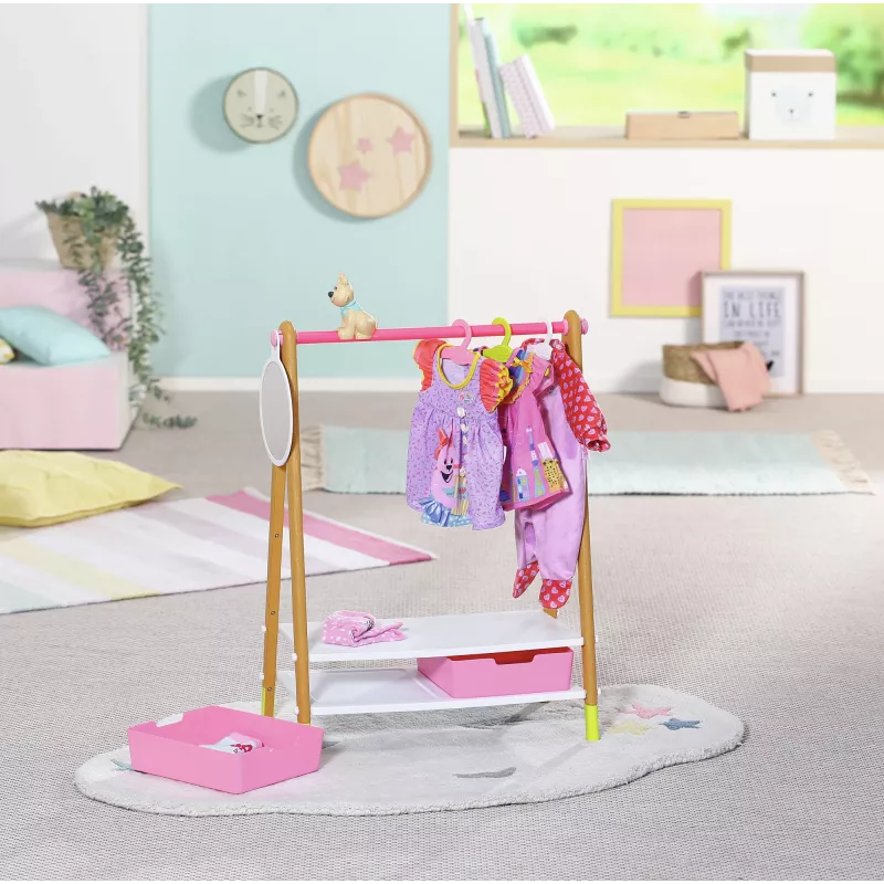 Accessorio per bambola BABY born 830000 armadio per vestiti delle bambole