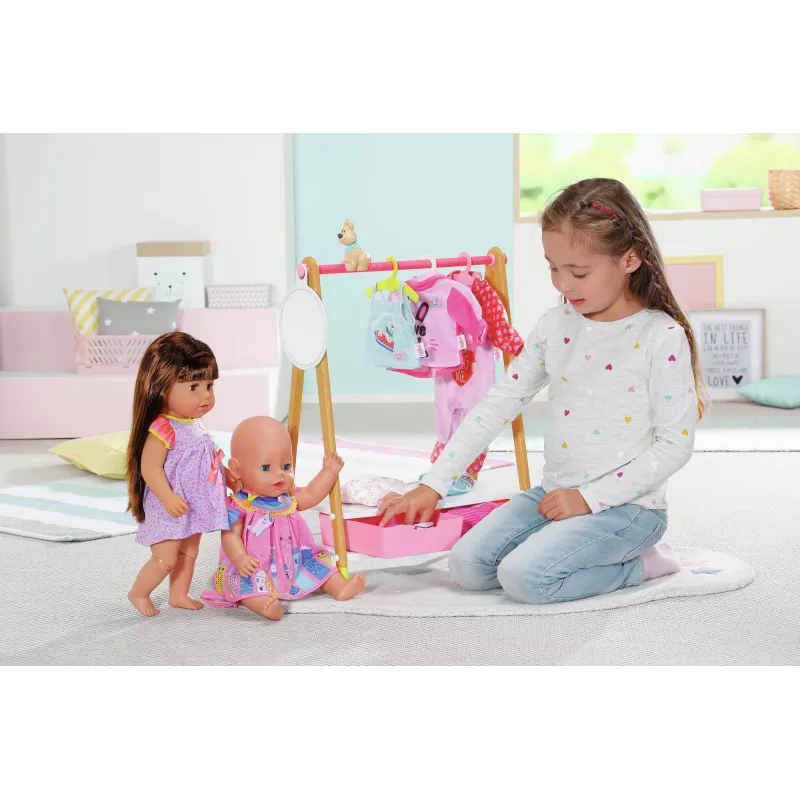 Accessorio per bambola BABY born 830000 armadio per vestiti delle bambole