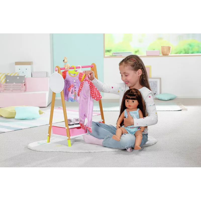 Accessorio per bambola BABY born 830000 armadio per vestiti delle bambole