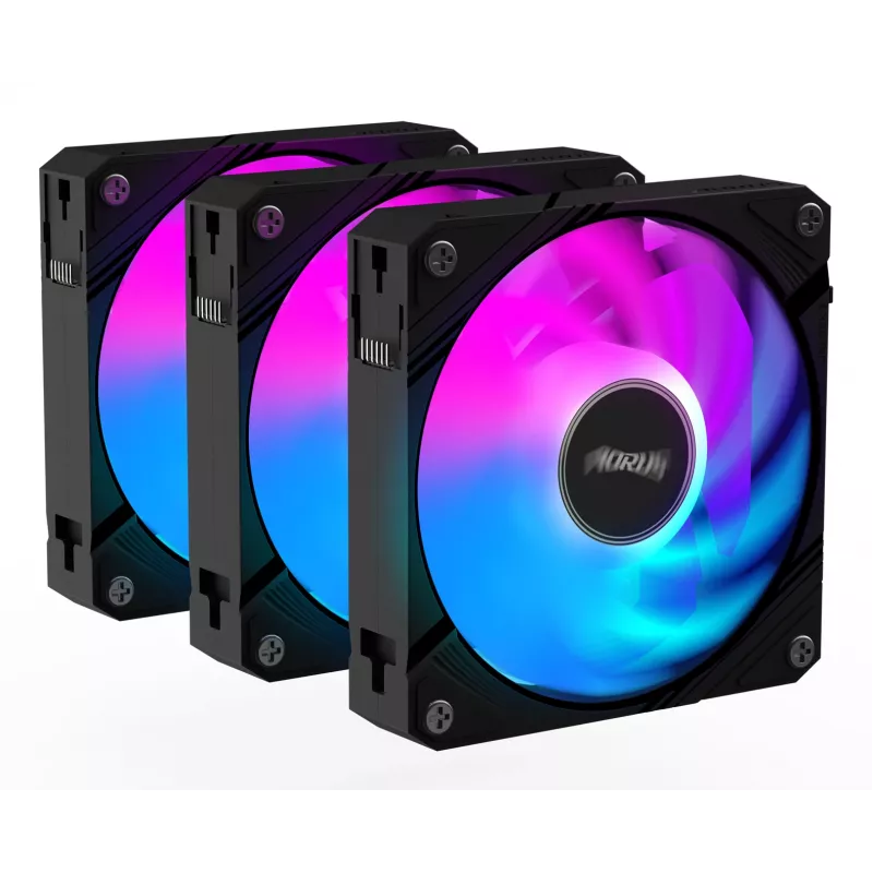 GIGABYTE AORUS EZ CHAIN FAN 120 (confezione da 3) scheda madre 12 cm nero 3 pezzi