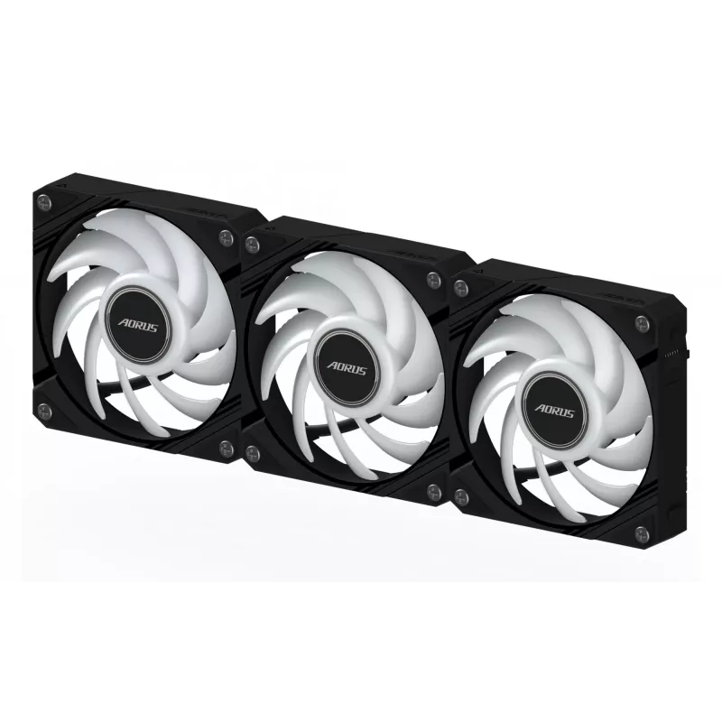 GIGABYTE AORUS EZ CHAIN FAN 120 (confezione da 3) scheda madre 12 cm nero 3 pezzi