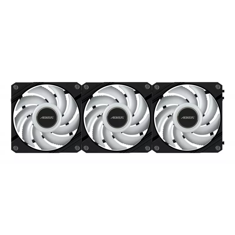 GIGABYTE AORUS EZ CHAIN FAN 120 (confezione da 3) scheda madre 12 cm nero 3 pezzi